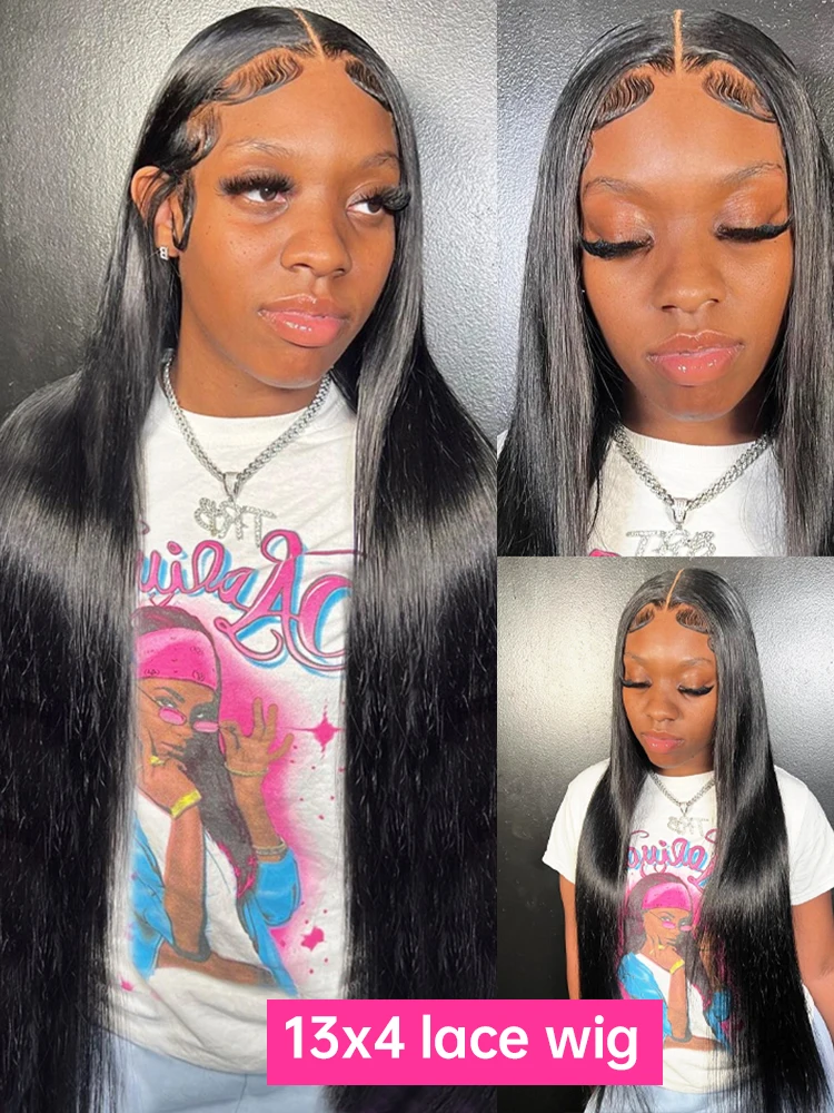 CEXXY 13x4 Bone Straight Lace Front Wig 30Inch Lace Front Human Hair Wigs For Women on Sale Brazilian 13x6 HD Lace Frontal Wig