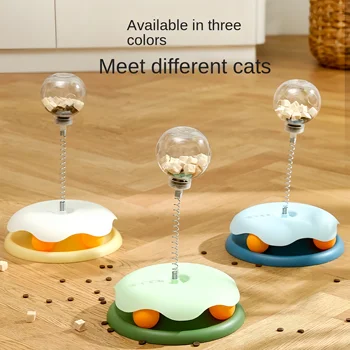Cat Puzzle Food Leaking Ball Toy Cat Dog Interactive Treat Leaking Toy Catnip Slow Cat Dog Feeder Fun Pet Products Accessories 1