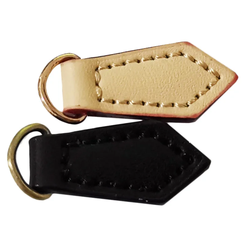 1PC Buckle 1.5*4cm Leather Zipper Puller Lock Zipper Head DIY Handmade Clothing Luggage Wallet Hardware Accessories