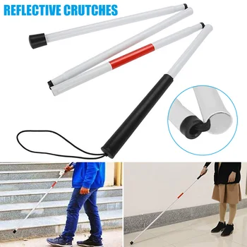 Folding Reflective Blind Walking Cane 1