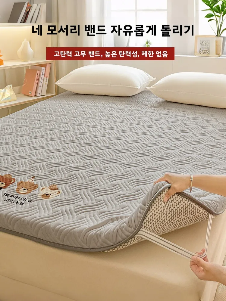 부드러운 매트리스 패드 침실 가정용 학생용 싱글 임대 주택 바닥 이불 기숙사 바닥 수면용 매트리스 패드