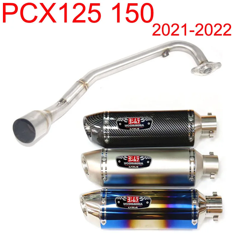 

For Honda PCX125 150 2021 2022 Modified Front Scorpion Yoshimura Exhaust System