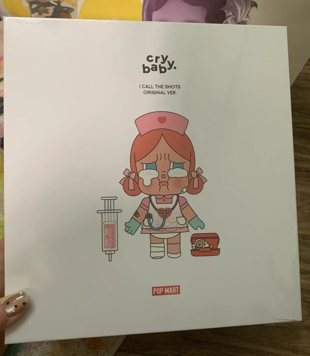 POPMART CRYBABY I CALL THE SHOTS タイ限定 POP MART CRYBABY I Call The Shots Series Action Figure