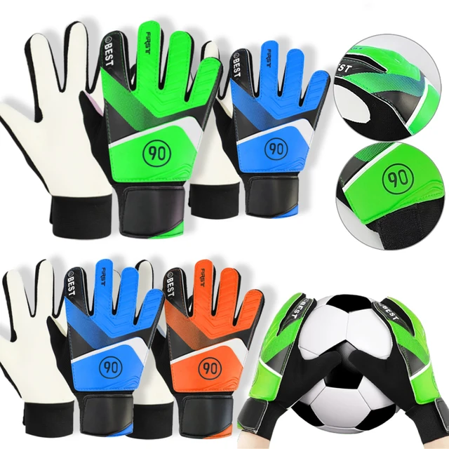 Guantes de portero de fútbol para niños, tamaño 5/6/7, látex,  antideslizantes, deportes juveniles, protección de dedo completo -  AliExpress