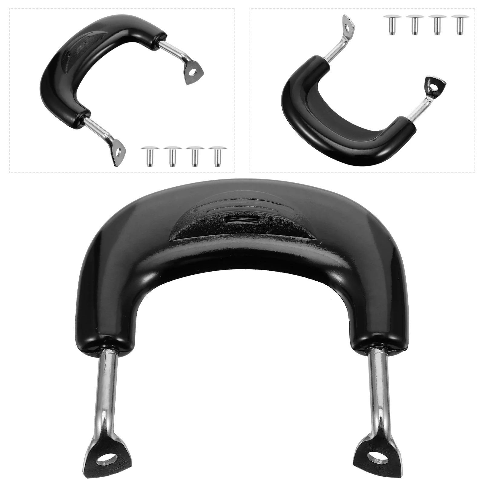 

6 Pcs Pot Handle Accessory Flat Skillet Pan Handles Pans Side Replacement Universal Accessories Ear