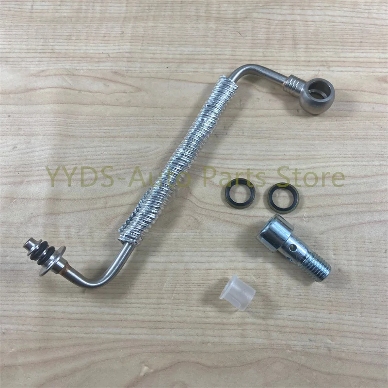 Turbocharger Turbo Oil Feed Line Pipe Tube For Buick Chevrolet 2013- Cruze 2011- Sonic 2012- 25200947 55592600