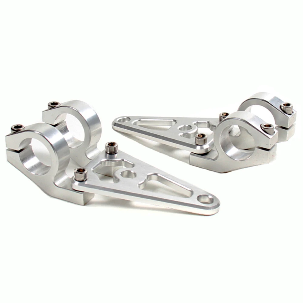 토르비안 CNC 알루미늄 오토바이 26mm 27mm 30mm 45mm 헤드라이트 마운트 브래킷 헤드 램프 홀더 포크