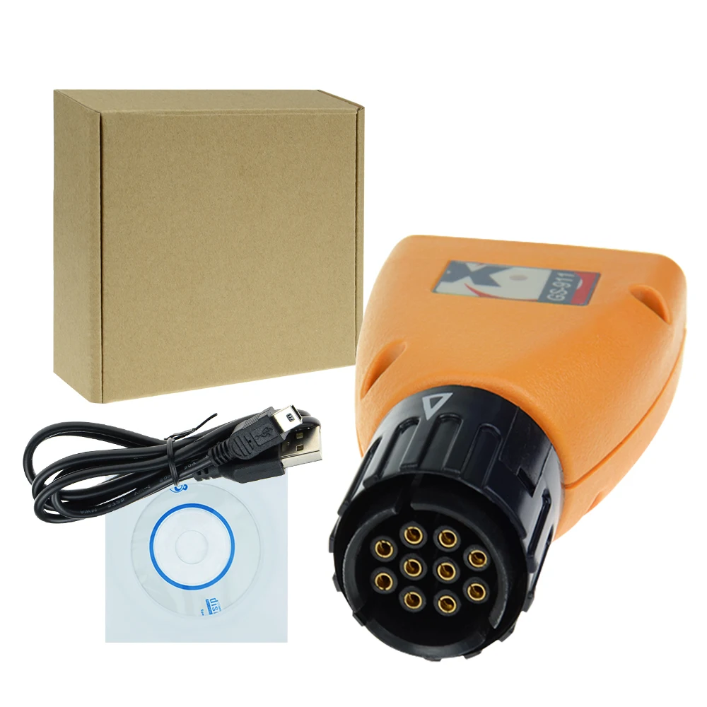 Motorcycle Engine Analyzer New GS-911 V1006.3 Emergency OBD Diagnostic Scanner Tool For BMW ...