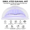 Nail Dryer Machine Professional Manicure Lamp UV ELD High Power Nail Light With Auto Sensor Smart Nail Salon Equipment Tools 6