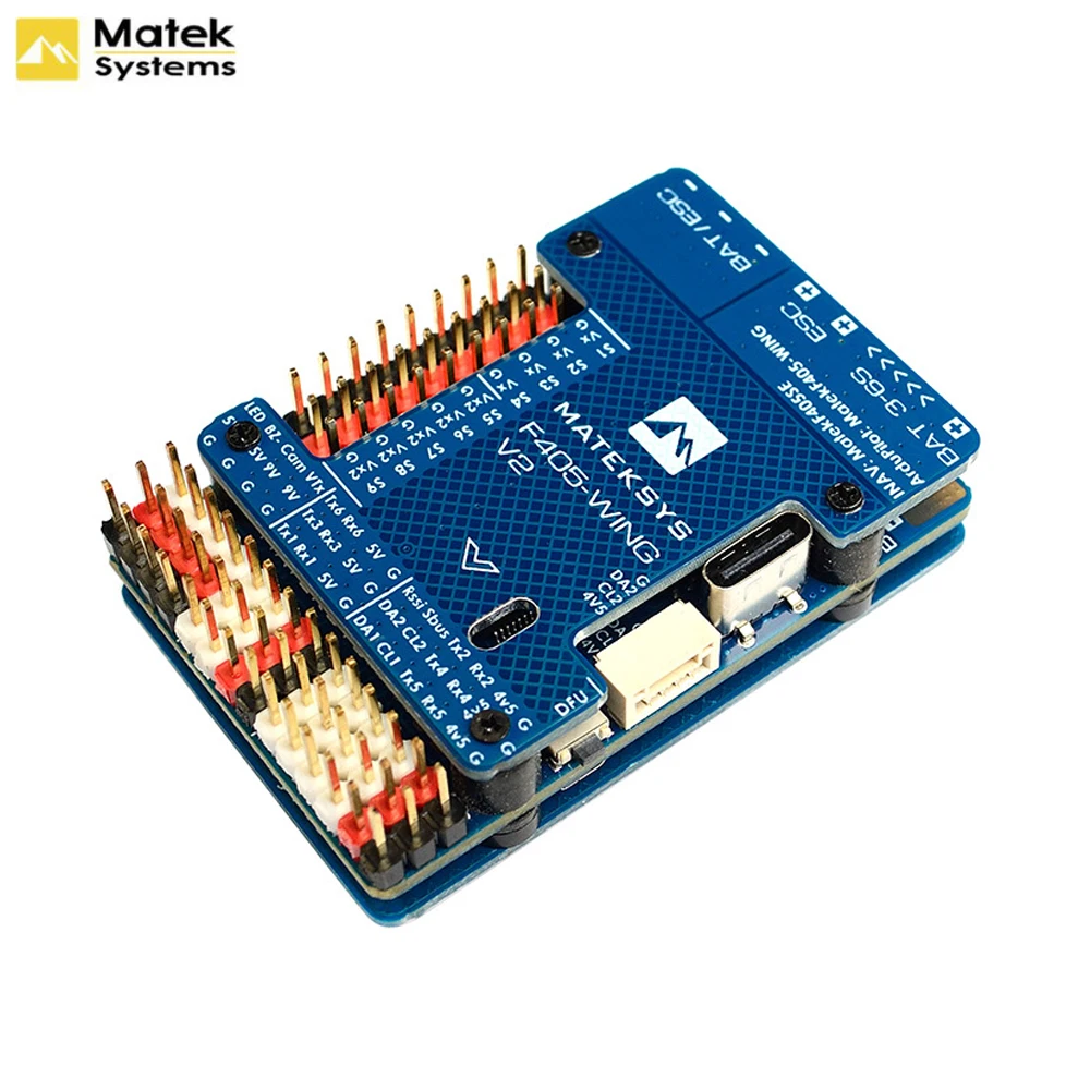 Contrôleur de vol Matek F405-WING-V2 3-6S STM32F405 pour drone aile