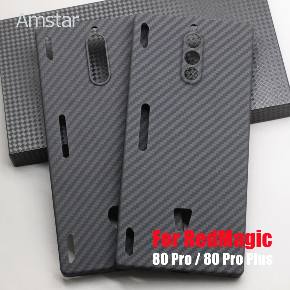 

Amstar высококачественный защитный чехол из углеродного волокна для Nubia RedMagic 8 Pro Plus Ультратонкий чехол для телефона из арамидного волокна Red Magic 8 Pro