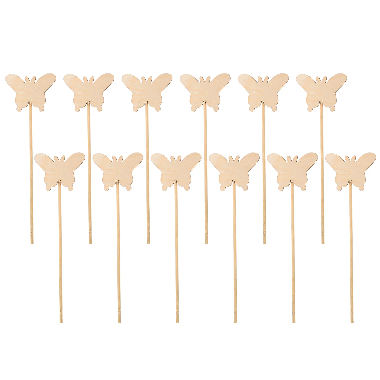 

Wooden Wand Kids Butterflies Fairy DIY Craft Children Toy Kids Playset