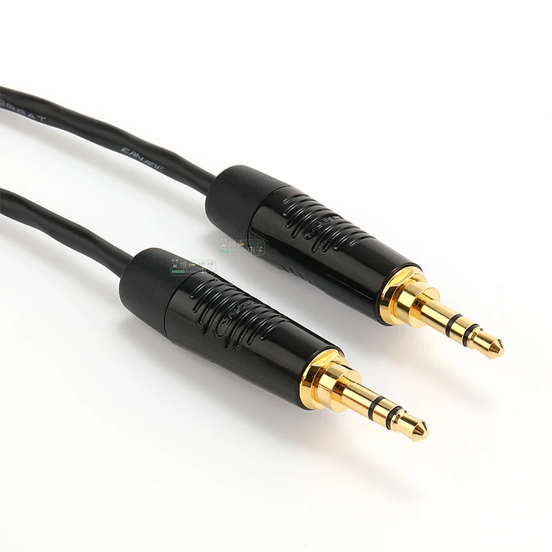 3,5mm Vergoldeter 3-Poliger Stereo-Audiostecker Männlicher Anschluss DIY Löten Schwarzes Metallgehäuse RTP3C-B – Detail 9