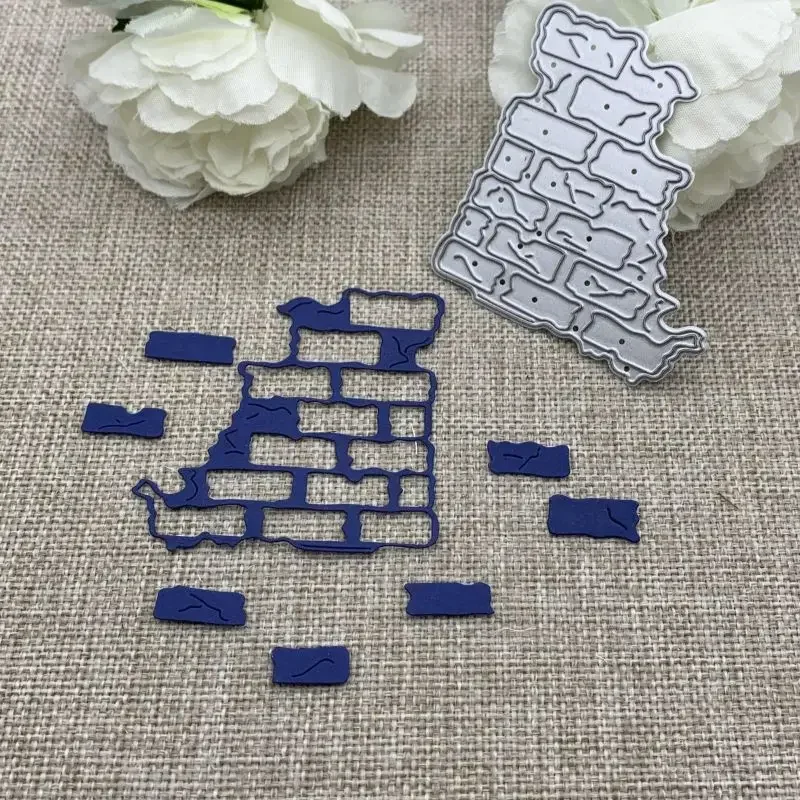 Wandhintergrund-Dekoration, Metall-Stanzformen für DIY-Scrapbooking, dekorative Prägung, Handarbeit, Stanzform, Schablone