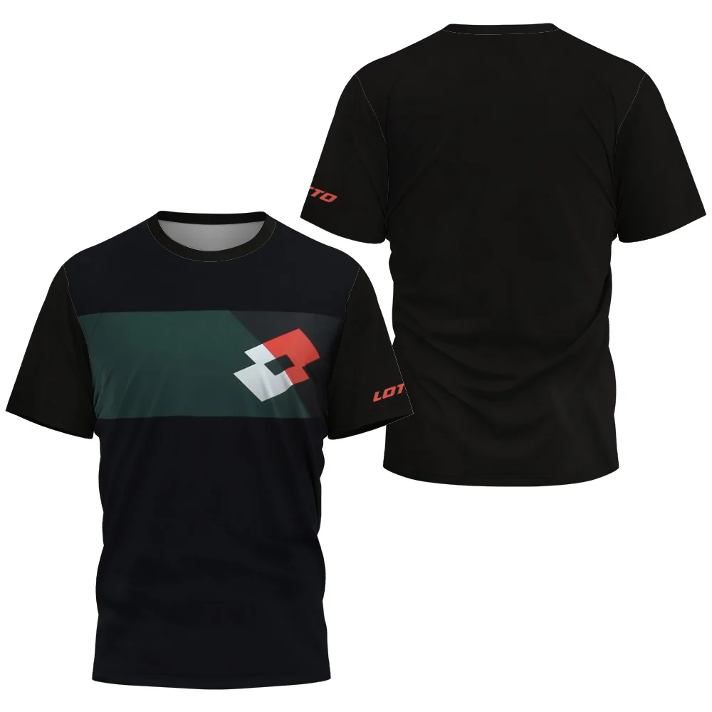 thumbnail image 1 of Camiseta de baloncesto de verano para hombre con estampado de tres colores en los laterales, de secado rápido, de manga corta, para entrenamiento de clubes, uniforme de fútbol, 1 of 5