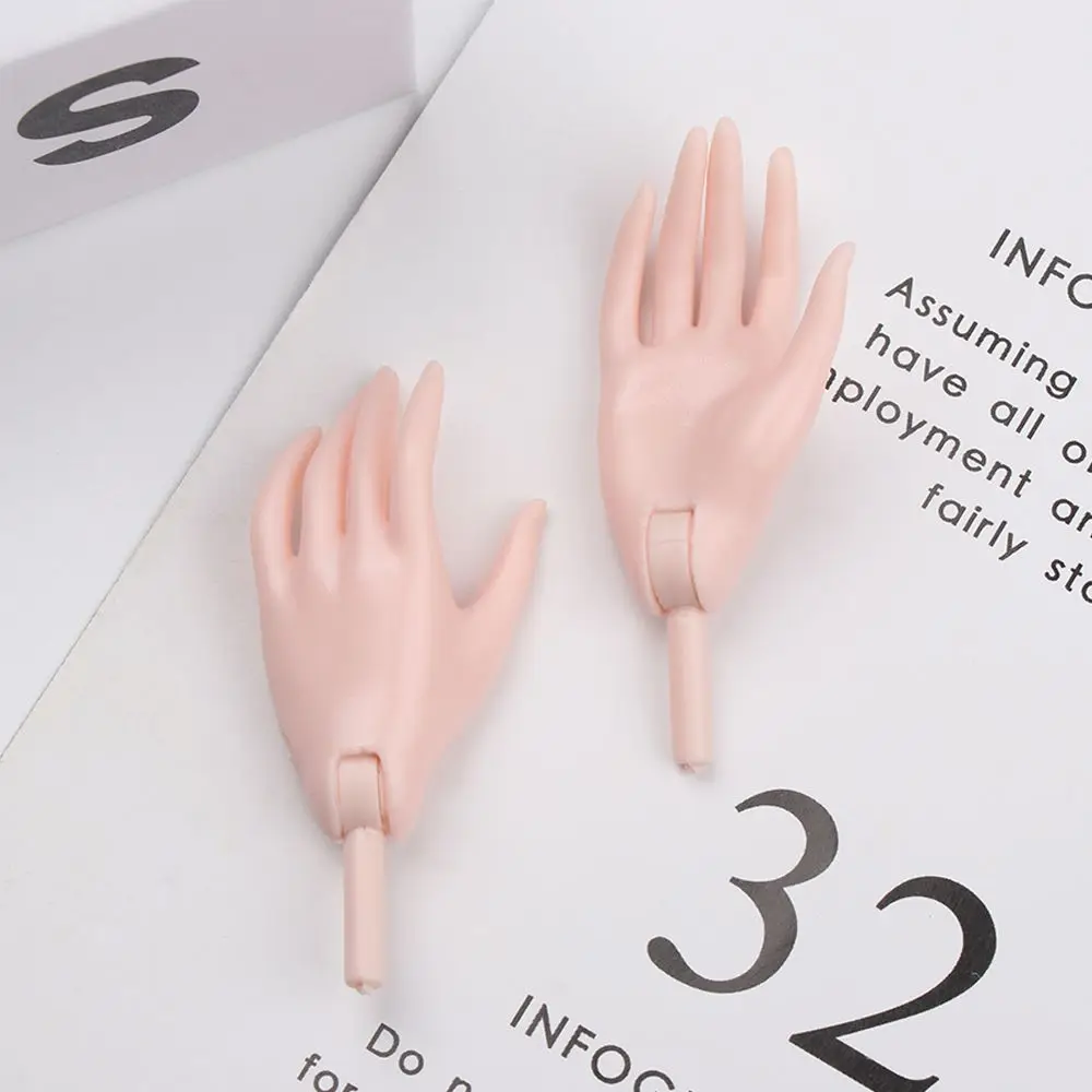 1/3 Dolls Body Parts Accessories Plastic Replacement Movable Hands Foot For 1/4 Doll Organ Accessories DIY Dressing Toy