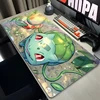 Anime Mouse Pad Computer Accessories Desk Mat P-pokemon Bulbasaur 900x400 Playmat Gaming Office Deskmat Mousepad Large Pc Carpet 4