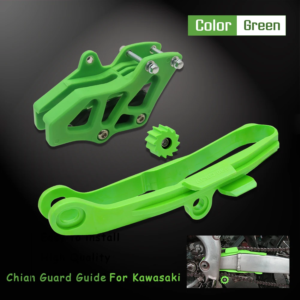 

Цепь для мотоцикла, ролик-слайдер, направляющая для KAWASAKI KXF250 KXF450 KX250F KX450F KXF 250 450 KX 250F KLX450R, Направляющая цепи