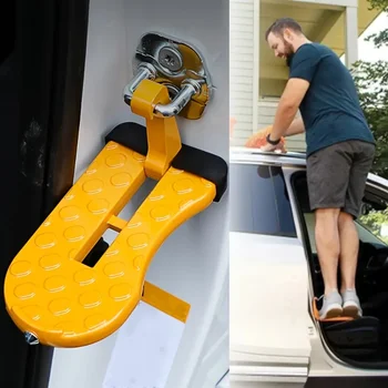 Foldable Car Door Step Hook 1