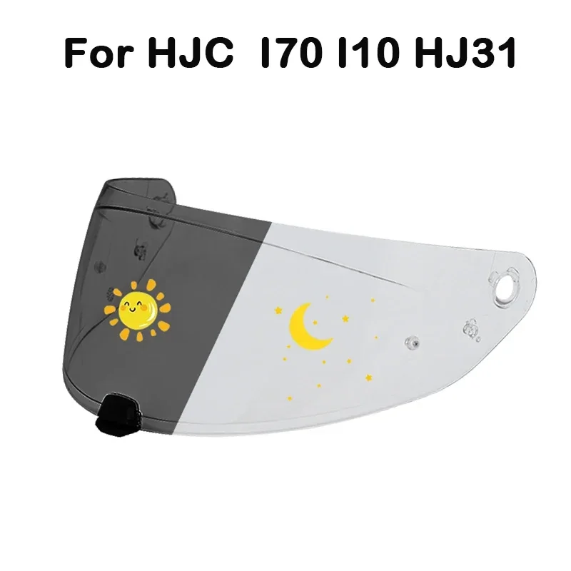 

Photochromic Visor for HJC I70 I10 HJ-31 Helmet Glasses Screen Shield Windshield Accessories Parts Autochromic Lens