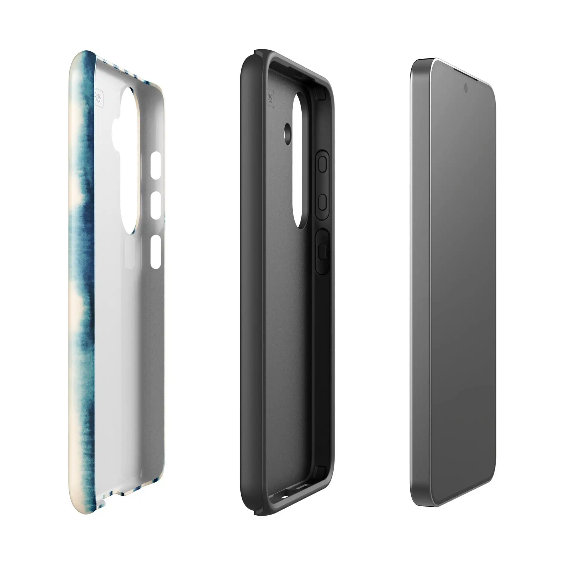 Luxury Double-layer Back Cover - Fashion Ocean Drip Design Phone Case