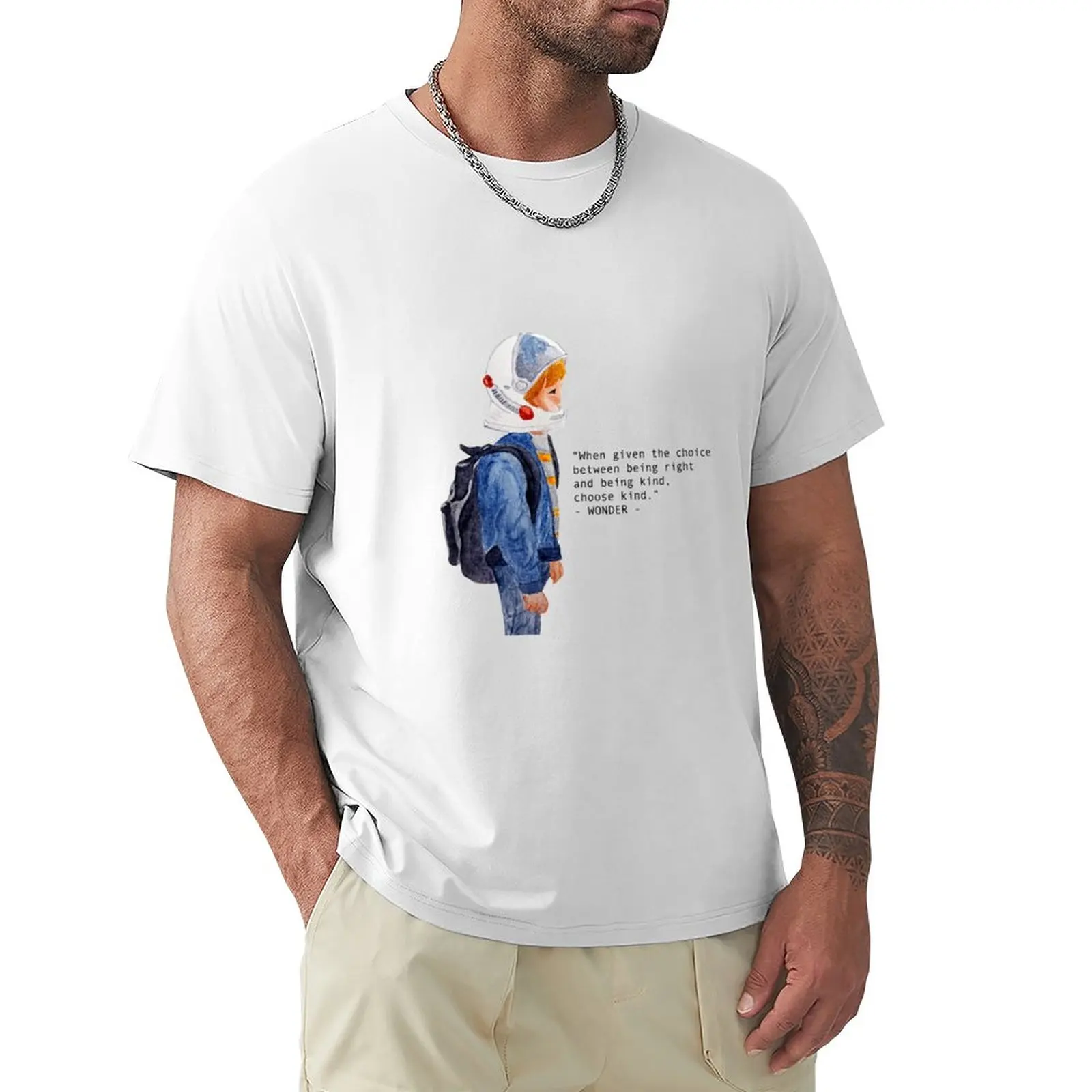 Fanart - Wonder Movie T-Shirt Animal Prinfor Boys Sports Fans Magliette Bianche Da Uomo