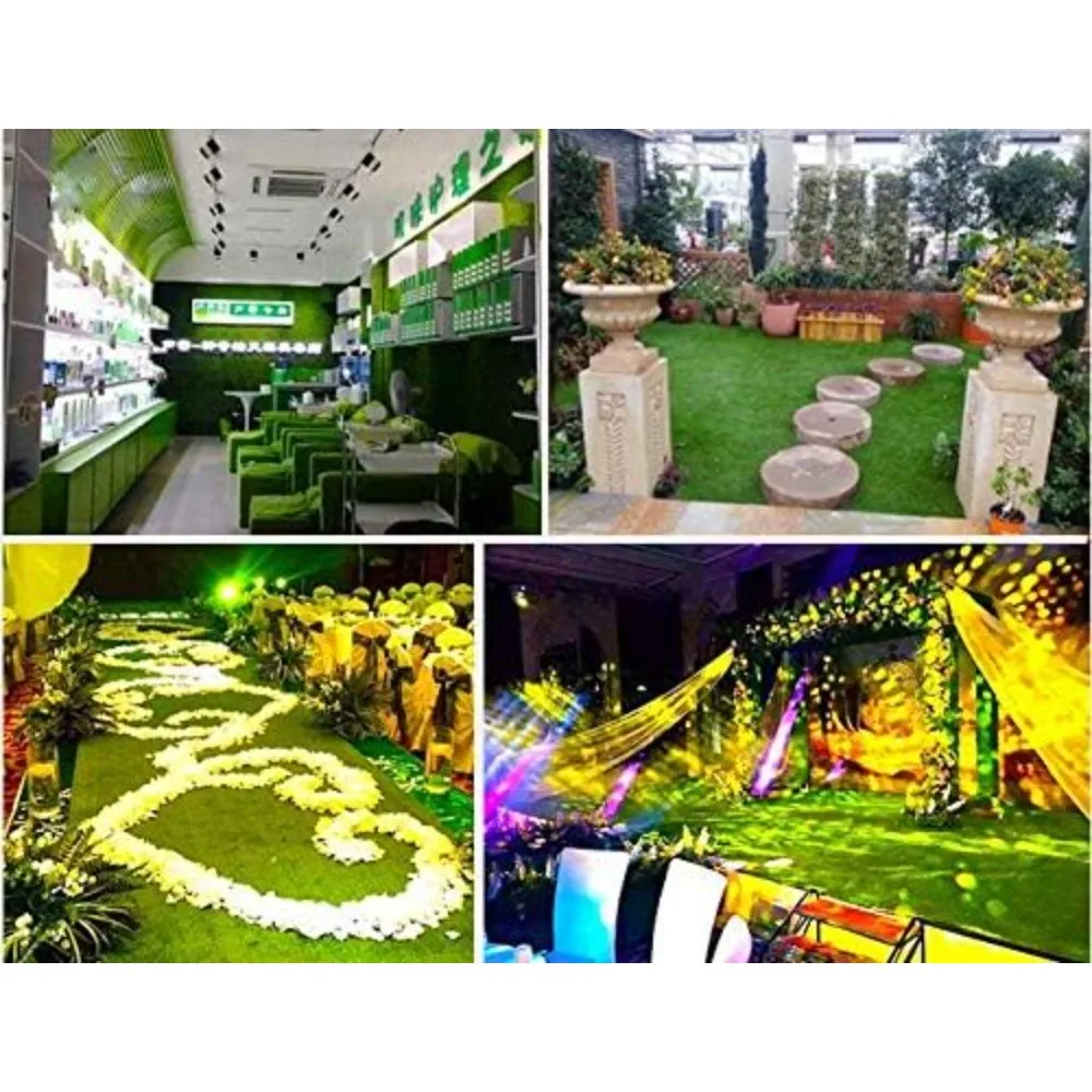 Synthetic Artificial Grass Turf Synthetic Grass Mat, Party Wedding Christmas Balcony Garden Astro Turf Rug, Artificial Lawn