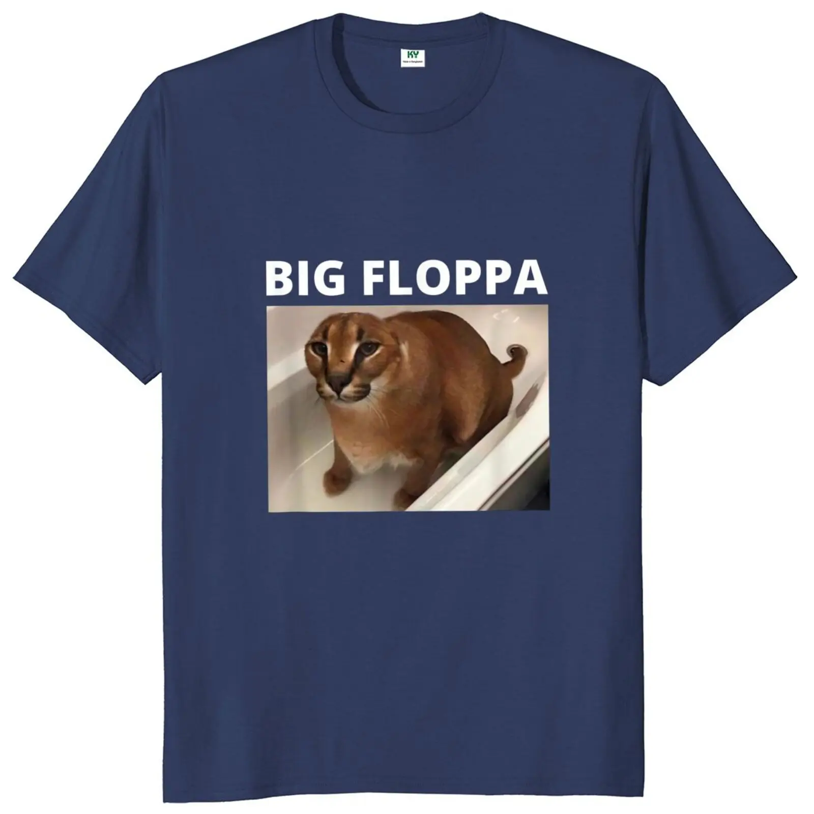 NEW BEST TO BUY Slang Glasses Big Floppa Meme Cat Retro Premium T