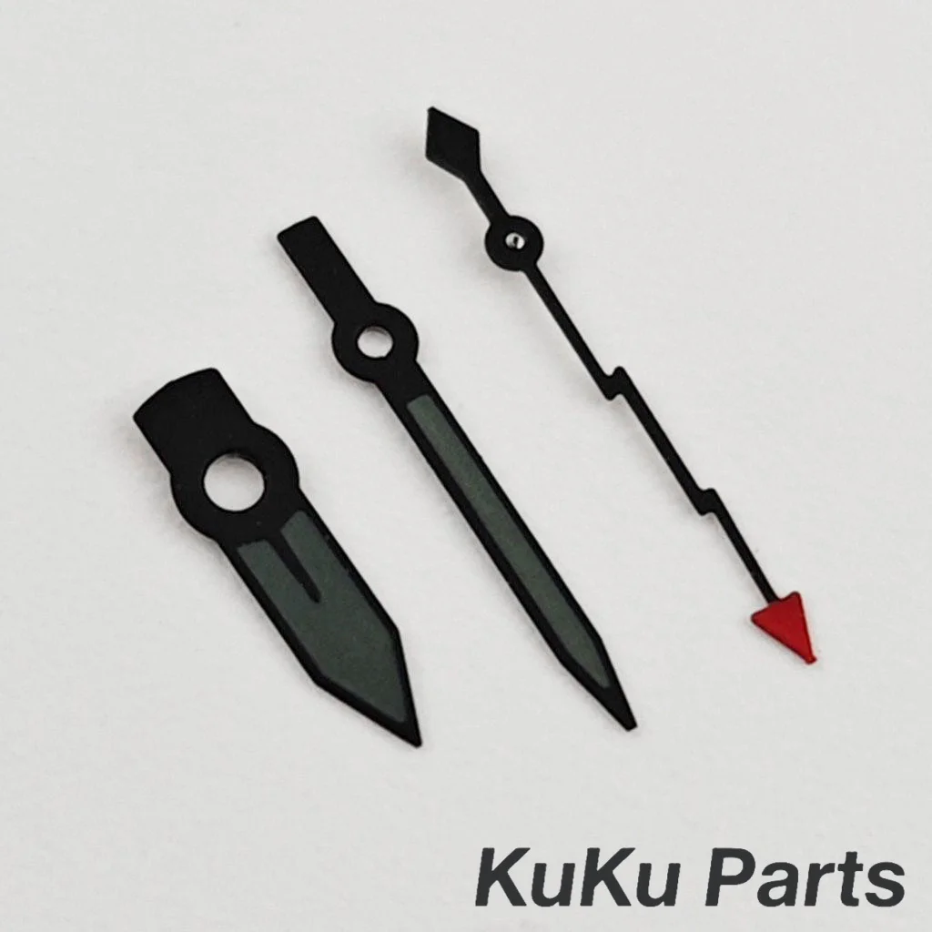 Green Super Luminous Lightning Second Hand for Watches - Precision Needle Pointer Parts