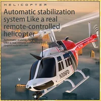 New Re Era C138 1:33 Six Channel Single Paddle Aileron Free Helicopter Barometer Fixed Height 3d Rolling Toy Gift Rc Planes 2