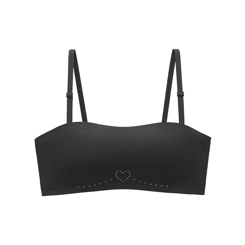 

Seamless Invisible Bras Thin Anti-Slip Tube Top Breast Detachable Strapless Underwear Women's Bra Push Up Chest Support