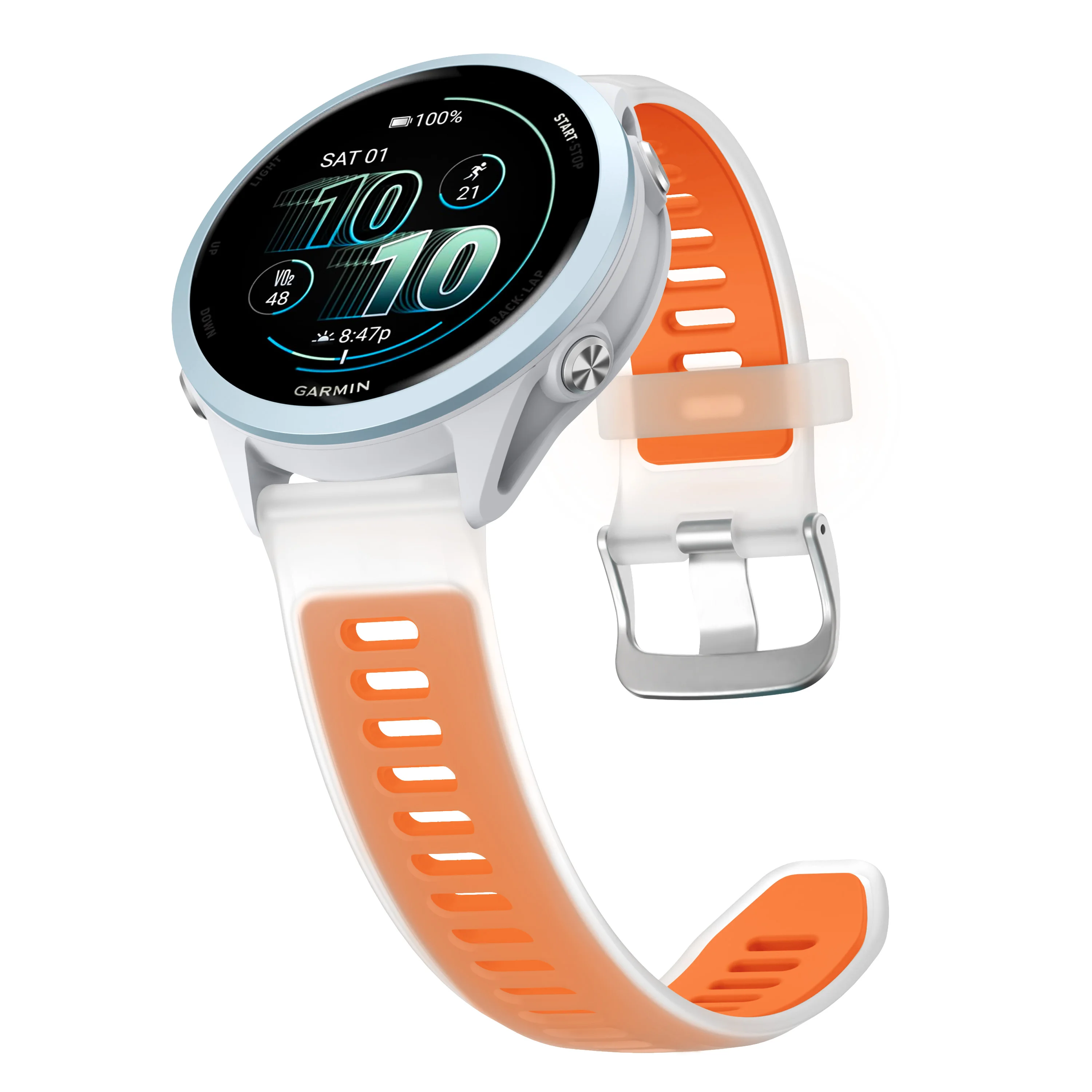 Translucent Silicone Smartwatch Strap - Multiple Width Options