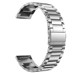 Cinturino in Metallo Titanio da 22 mm - Elegante Banda di Sostituzione con Finitura in Titanio