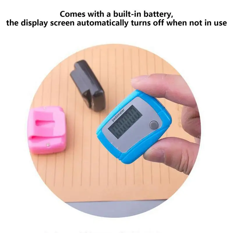 Mini Digital LCD Running Step Pedometer Jogging Training Walking Step Counter Fitness Exercise Belt Clip Pedometer