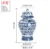 Chinese Style Blue and White Ceramic Ginger Jar Ornaments Living Room Decoration Accessories Retro Home Countertop Vase Crafts 9