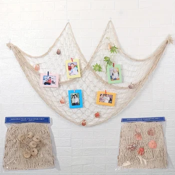 Decorative Fishing Net Wall Hanging 3