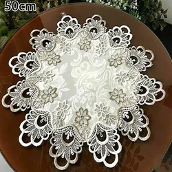 European Modern Lace Trim Tablecloth (M)