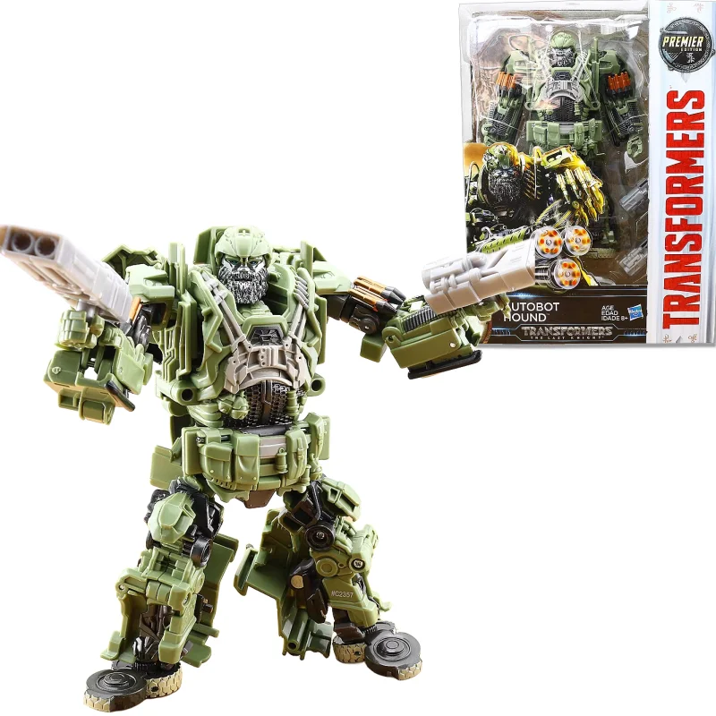 Трансформеры Hasbro: The Last Knight Premier Edition Voyager Class Autobot Hound C0891