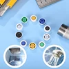 10 Pieces Water Flow Restrictor 1.5/1.8/2.0/2.5/3.0 GPM Shower Water Flow Reducer Shower Head Limiter Set For Shower 3