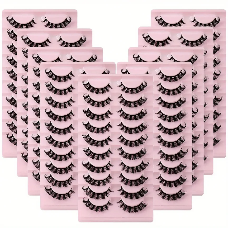 90 Pairs Fluffy Russian Strip Lashes Pack