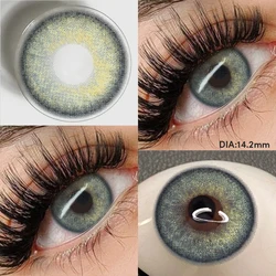 Bio - essence Green Colored Contact Lenses | Fashionable Y2K Summer Festival Essential for Selfies & Street Style (Wild DNA)
