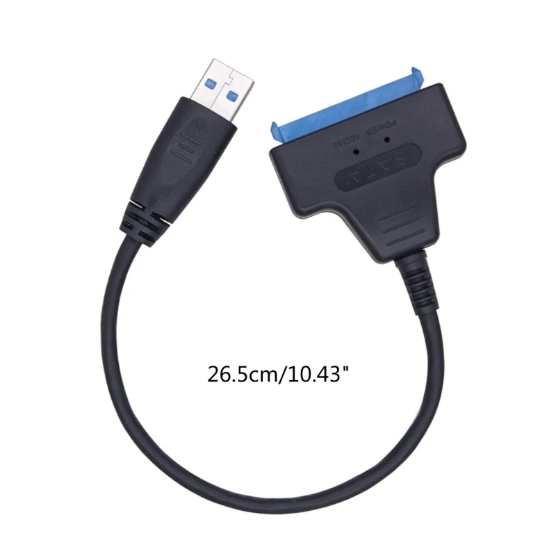 2.5 인치 하드 드라이브 HDD SSD 하드 드라이브 어댑터 변환기 케이블 교체 6Gbps QX2A 용 to USB3.0 어댑터 케이블