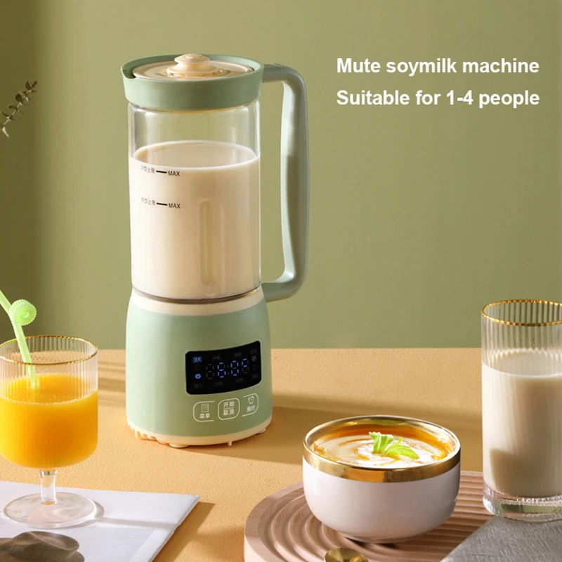

Free shipping NEW 1.2L soybean milk machine juicer mixer no filter automatic heating soybean milk machine 220V