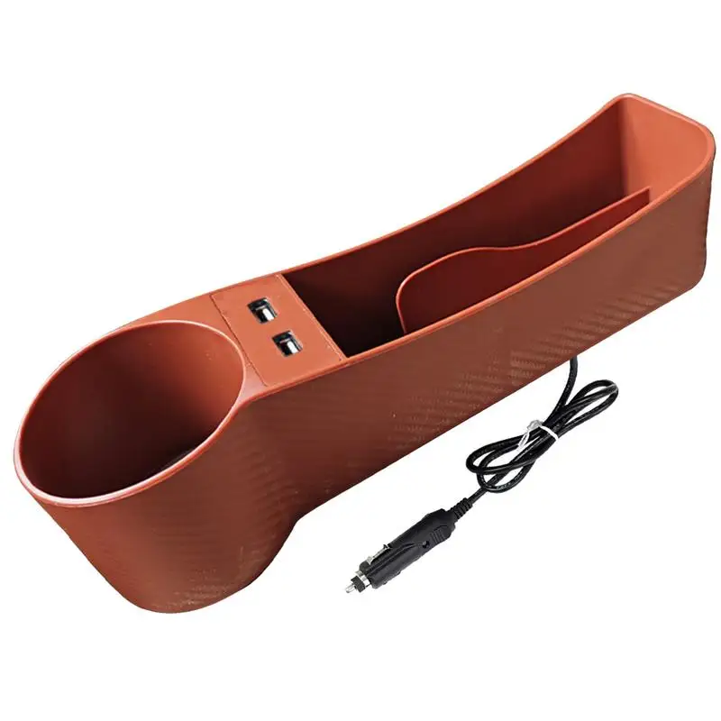 

Car Front Seat Organizer Impact Resistant Car Cup Holder Auto Seat Side Organizer Cup Holder for Coffee Fits Minivans SUVs Cars