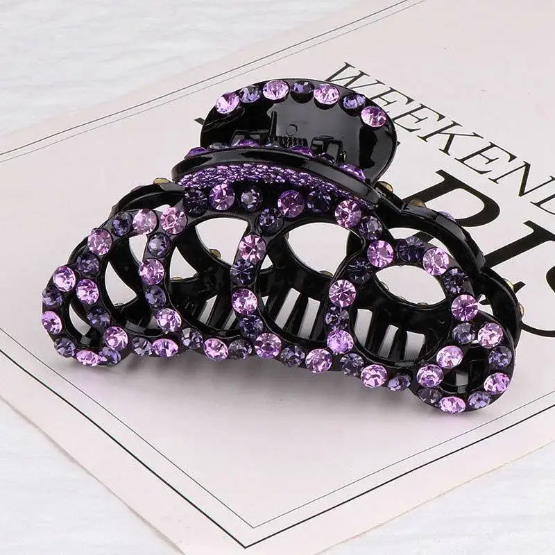 

Women's Large Hair Claws Adult Mom's Headwear Updo Hair Tool Fashion Elegant Ladies Hairpin Grab Clip Hair Accessories