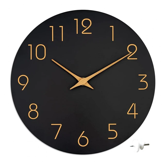 Reloj De Pared acrílico De diseño moderno, Reloj De Pared Simple De lujo  con batería ligera, Para decoración De salón - AliExpress