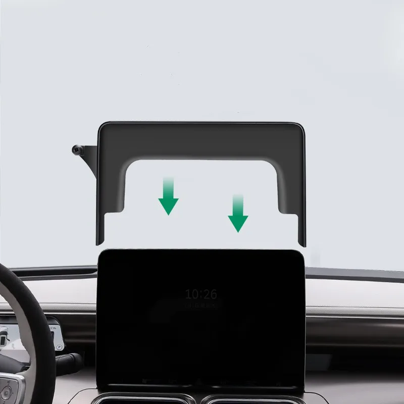 

For Mercedes Benz Smart 2022 2023 Car Phone Holder Mount Screen Fixed Phone Mount for Car Wireless Charger Cell Phone Holder