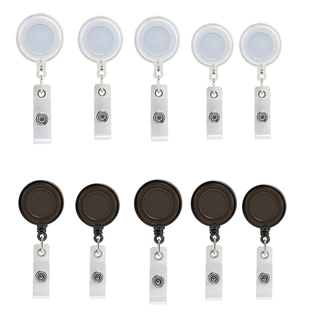 10pcs/set Retractable Clear Waterproof Card Cover Business Credit