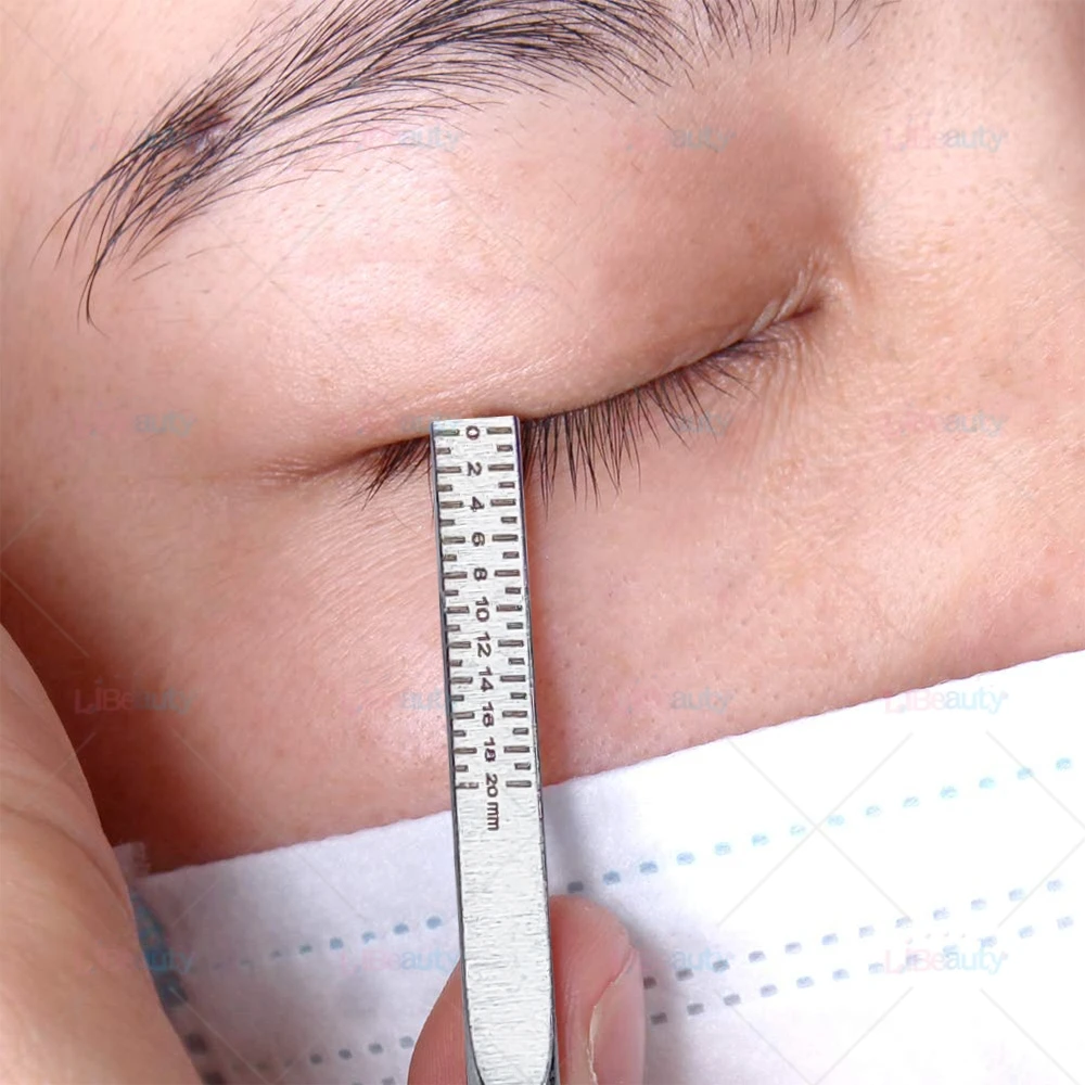 Libeauty 1 Paar professionelle Wimpernpinzette, 3D-Volumen, Wimpernverlängerung, Wimpern, Augenbrauen, ausgezeichneter Verschluss, Pfropfen von Wimpernwerkzeugen – Detail 12