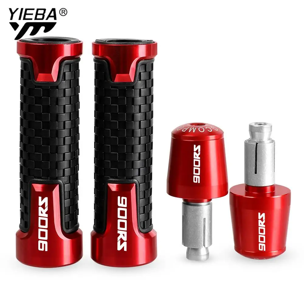7/8'' 22Mm Motorcycle Handlebar Grips Ends Handle Bar Cap Grip End Plugs For Kawasaki Z900Rs 2018 2019 2020 Z 900Rs Z900Rs
